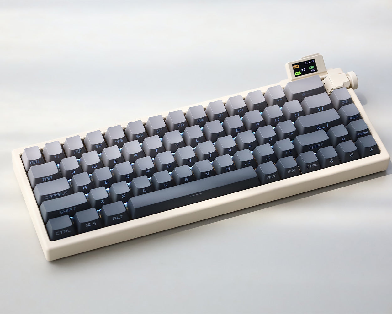 NJ68 Pro-CP Aluminium Alloy HE Magnetic Keyboard