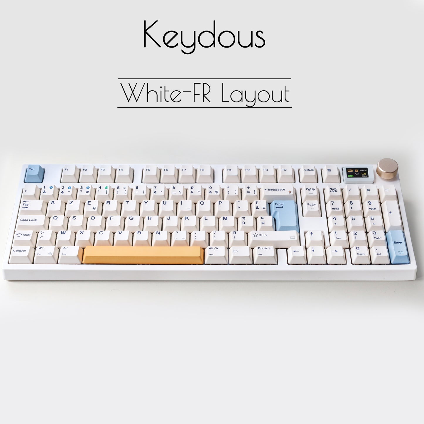 NJ98 Wireless Custom Mechanical Keyboard - ISO Europe Layout