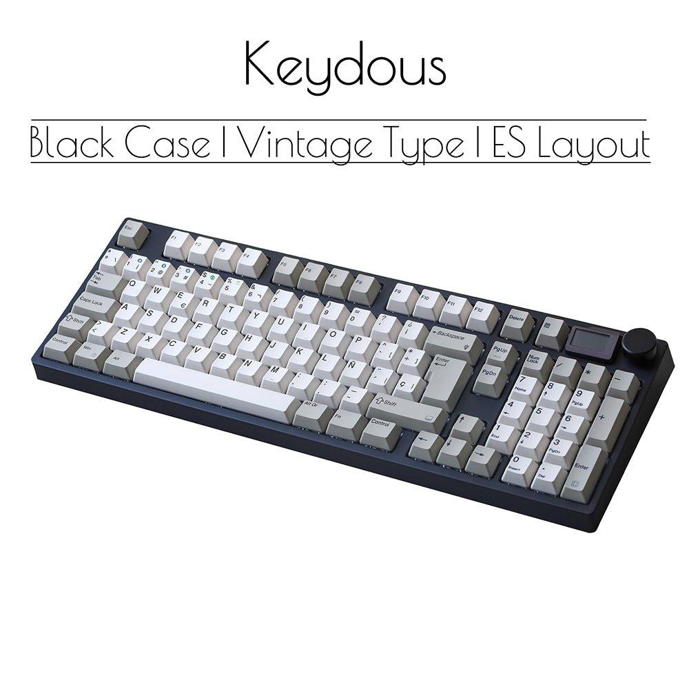NJ98 - ISO Wireless Custom Mechanical Keyboard - Europe Layout - Keydous