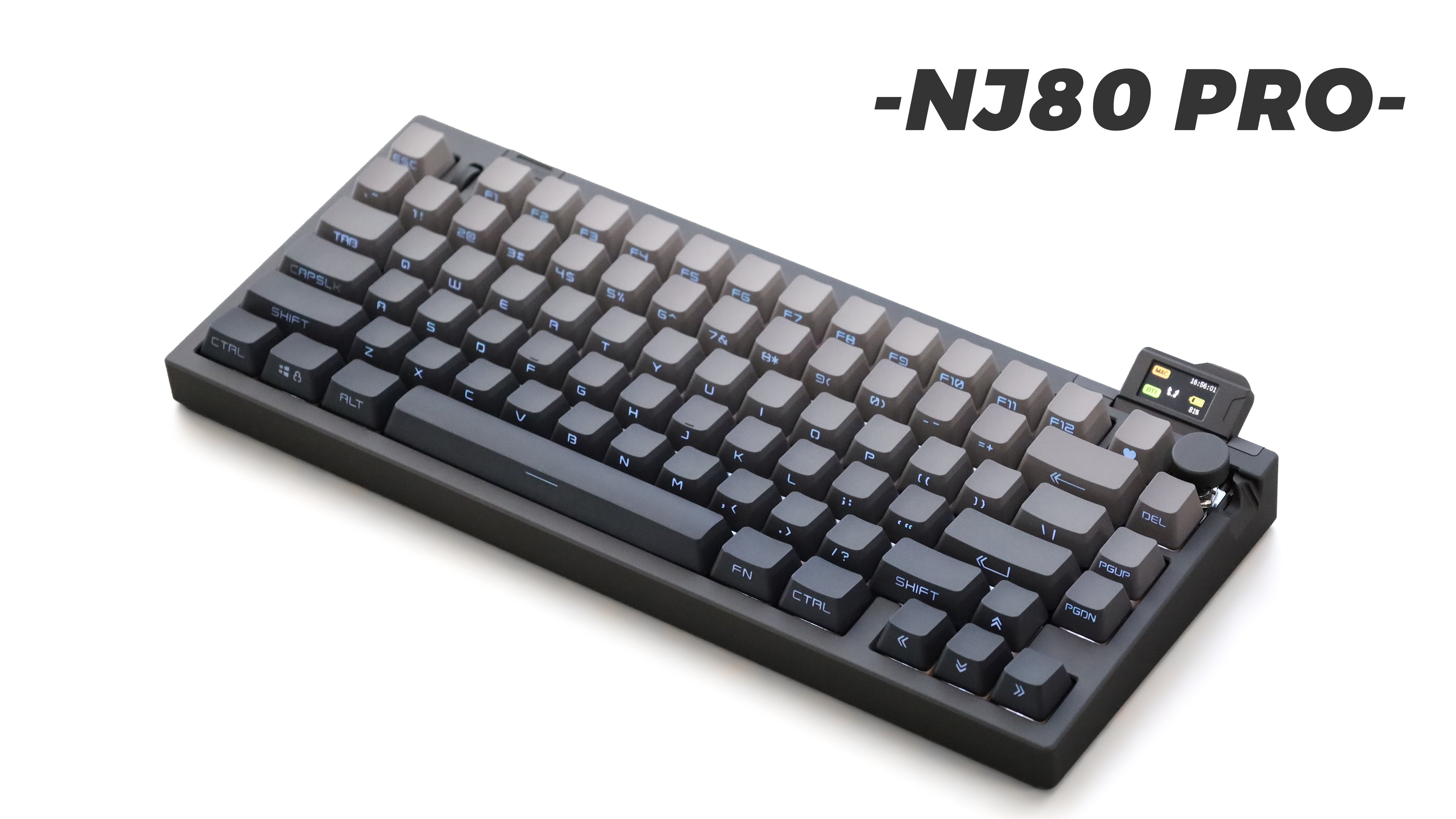 Keydous NJ80 PRO メカニカルキーボード NJ80 Pro Wireless Aluminium Alloy Mechanical Keyboard 【presell