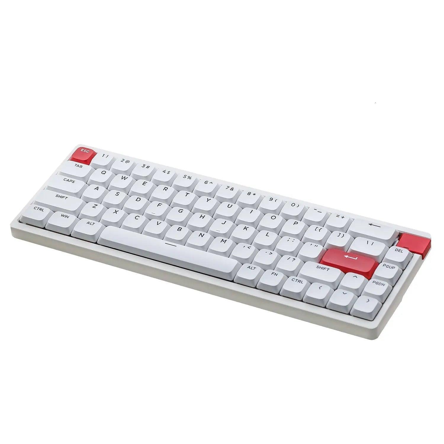 AJ68 Low Profile Metal Wireless Keyboards - Keydous