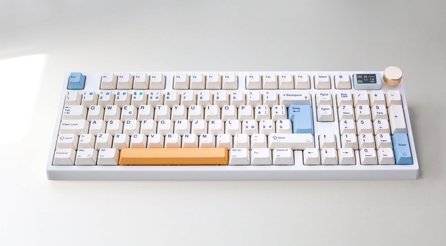 NJ98 Wireless Custom Mechanical Keyboard - ISO Layout