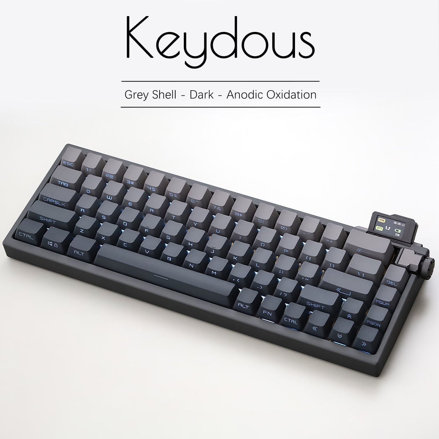 NJ68 Pro - CP Aluminium Alloy HE Magnetic Keyboard - Keydous