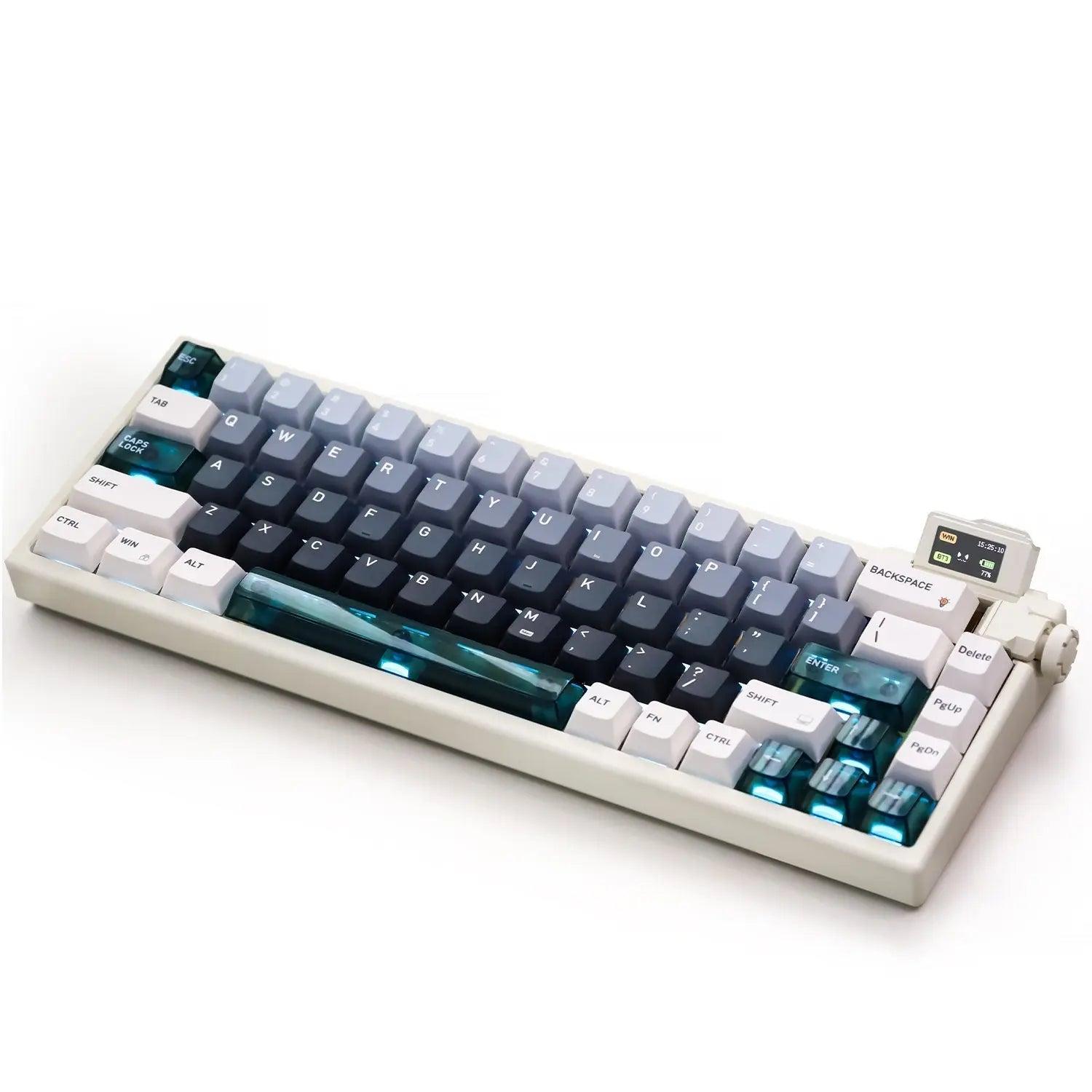 NJ68 Pro Wireless Aluminium Alloy Mechanical Keyboard - Keydous