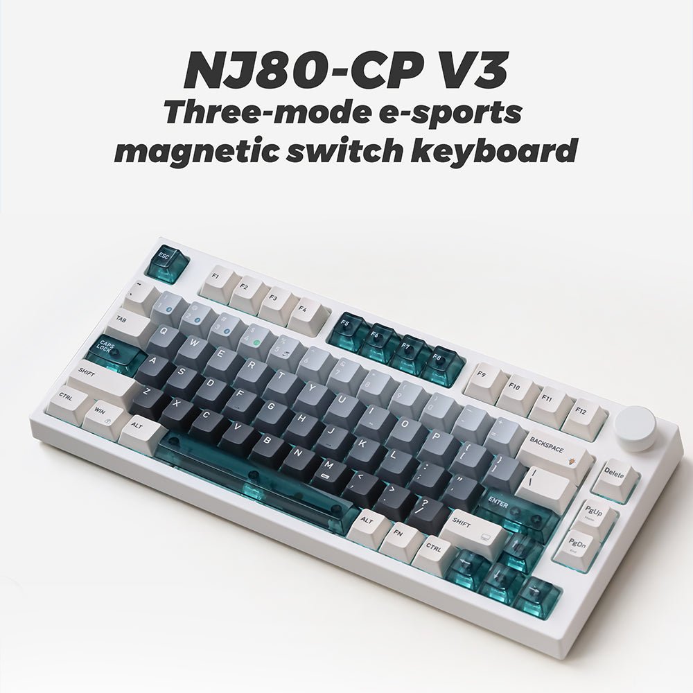 NJ80-CP V3 HE Rapid Trigger Gaming Keyboard - Keydous