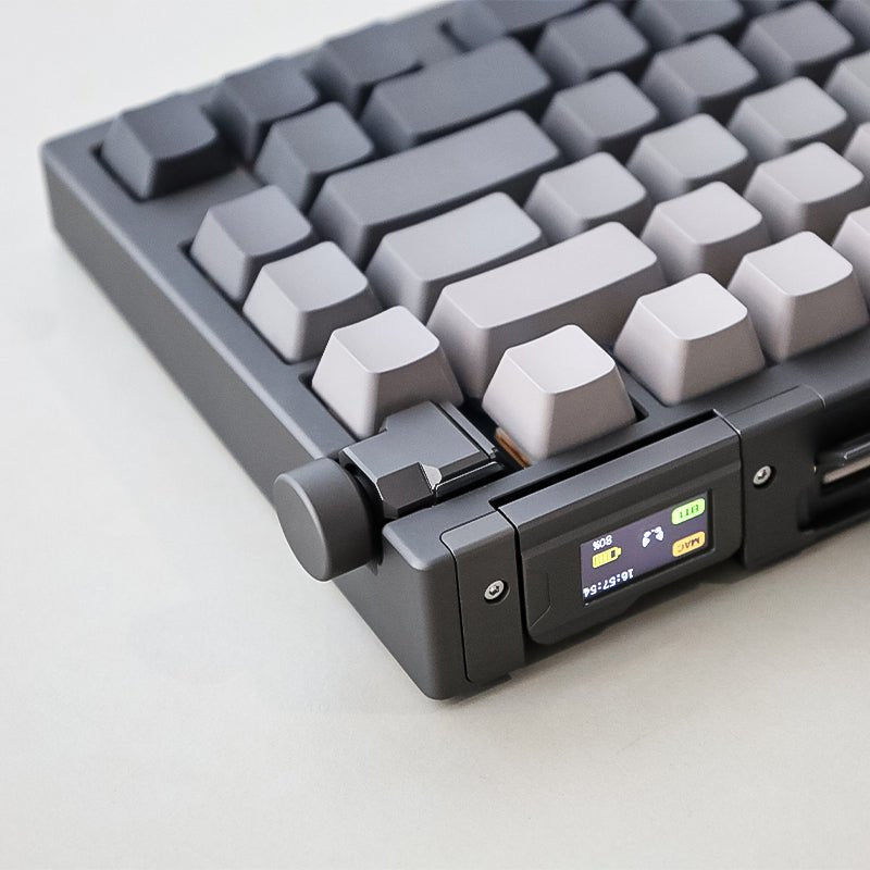 NJ80 Pro Wireless Aluminium Alloy Mechanical Keyboard 【presell】 - Keydous