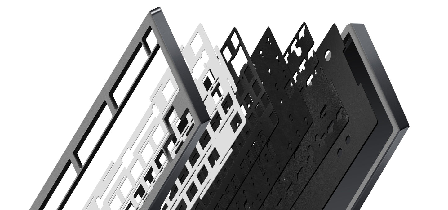 NJ87 Pro Wireless Custom Mechanical Keyboard - Keydous