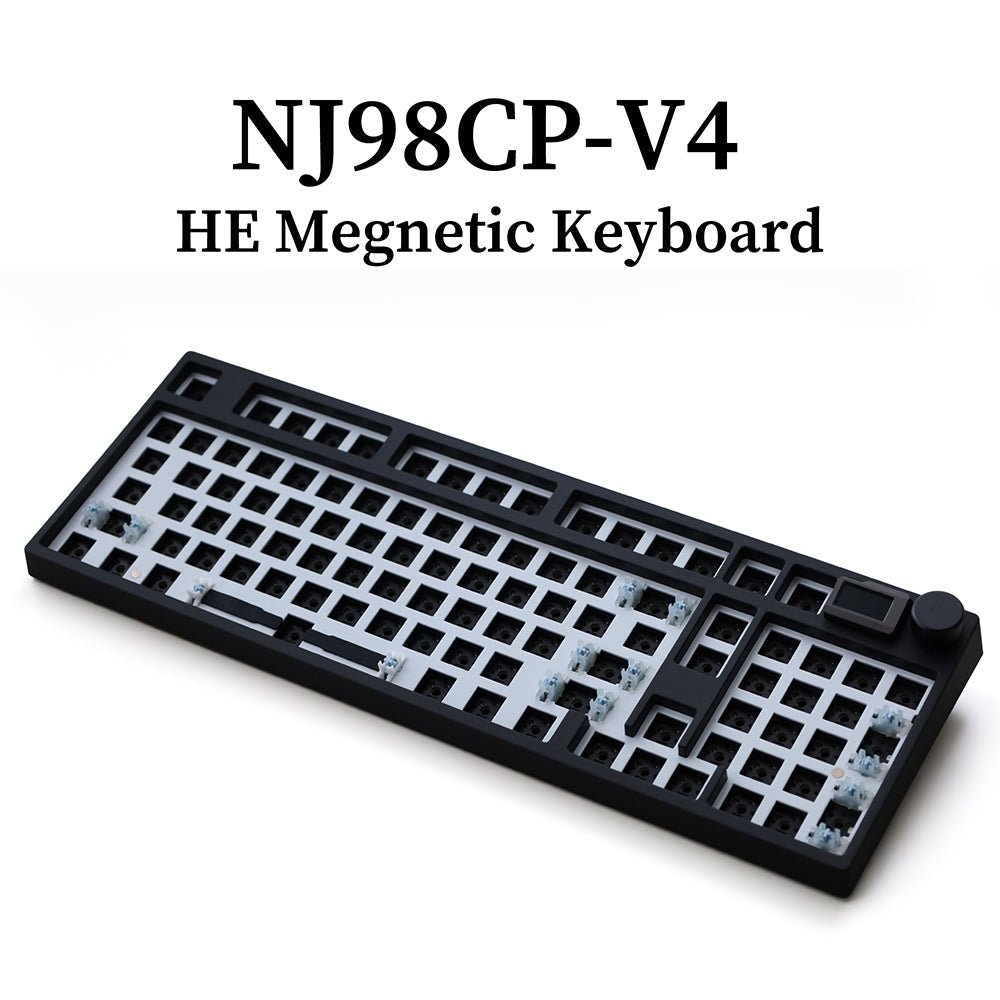 NJ98 - CP V4 HE Rapid Trigger Gaming Keyboard - Barebone Kit - Keydous