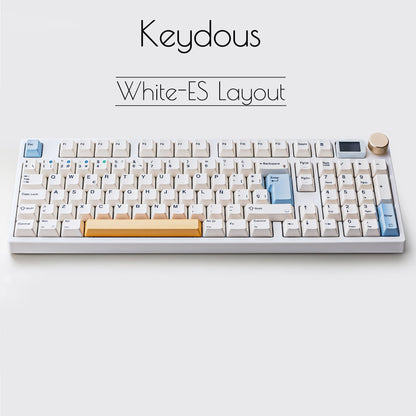 NJ98 Wireless Custom Mechanical Keyboard - ISO Europe Layout - Keydous