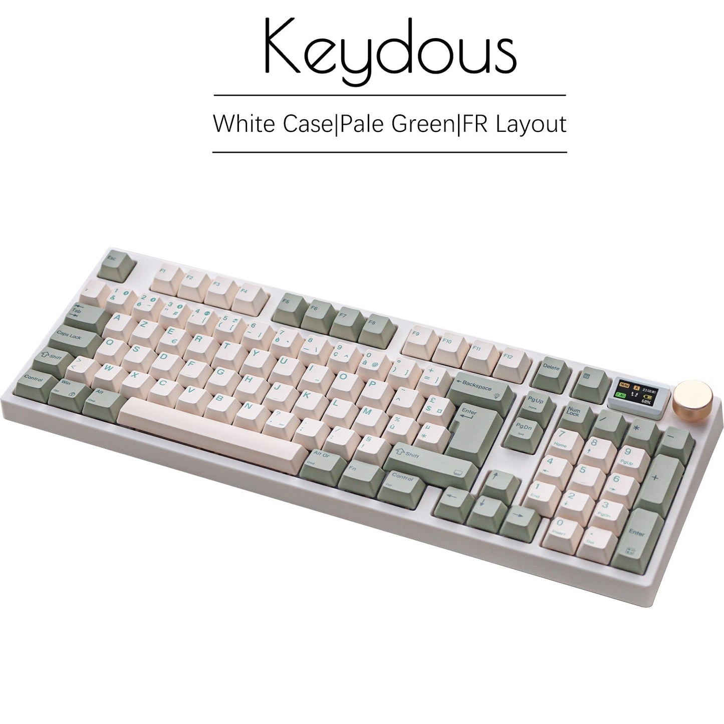 NJ98 Wireless Custom Mechanical Keyboard - ISO Europe Layout - Keydous