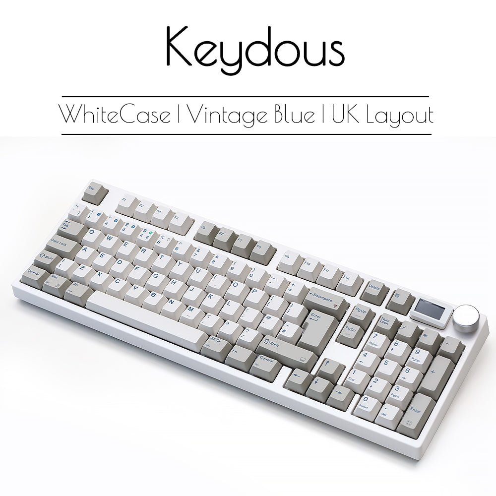 NJ98 Wireless Custom Mechanical Keyboard - ISO Europe Layout - Keydous