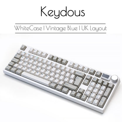 NJ98 Wireless Custom Mechanical Keyboard - ISO Europe Layout - Keydous