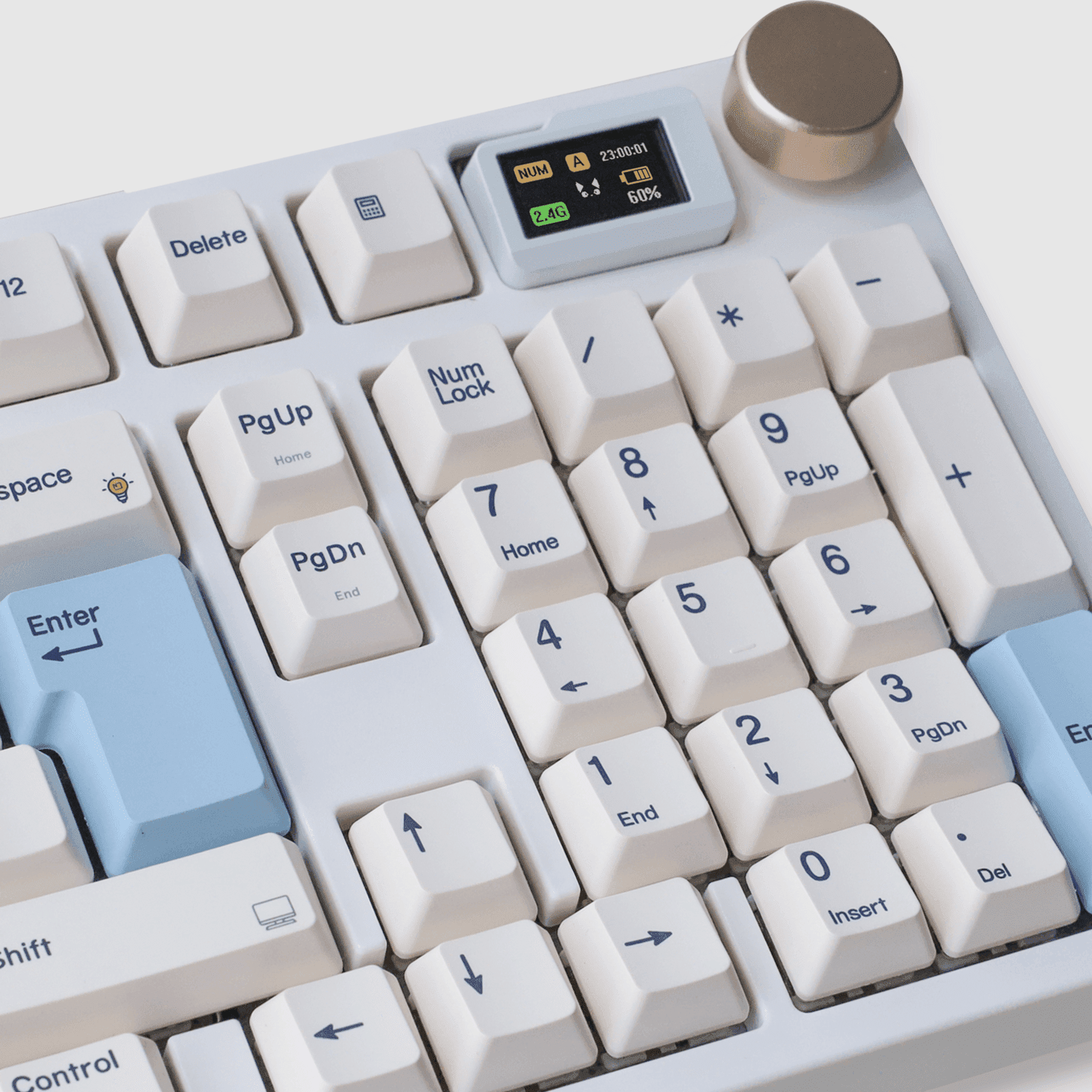 NJ98 Wireless Custom Mechanical Keyboard - ISO Europe Layout - Keydous