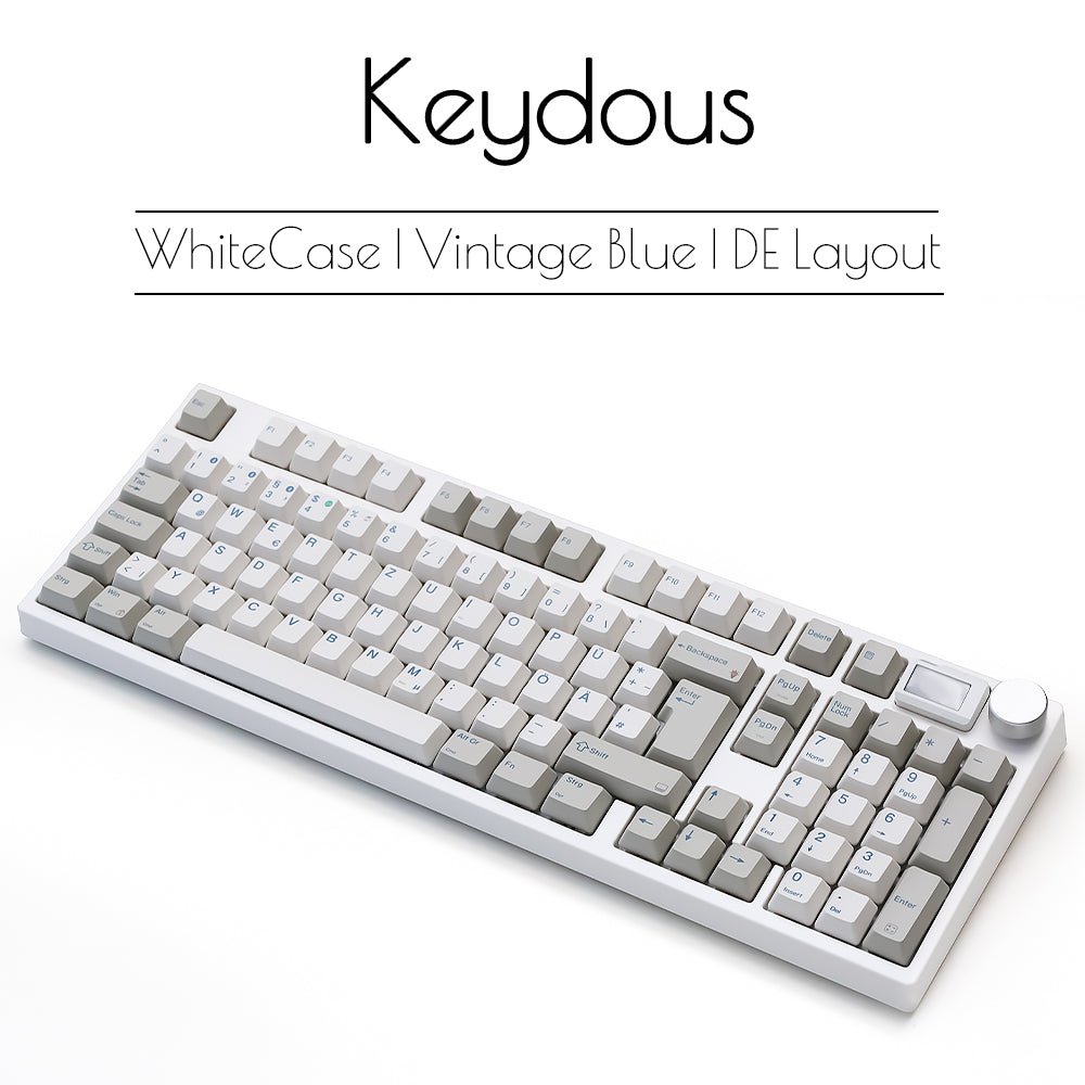 NJ98 Wireless Custom Mechanical Keyboard - ISO Europe Layout - Keydous