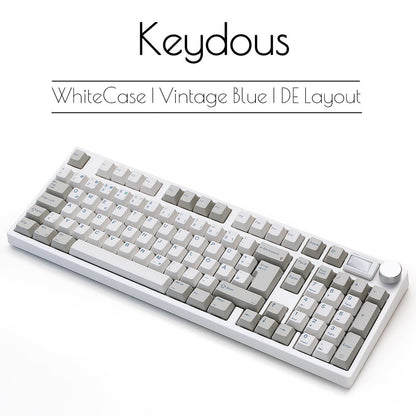 NJ98 Wireless Custom Mechanical Keyboard - ISO Europe Layout - Keydous