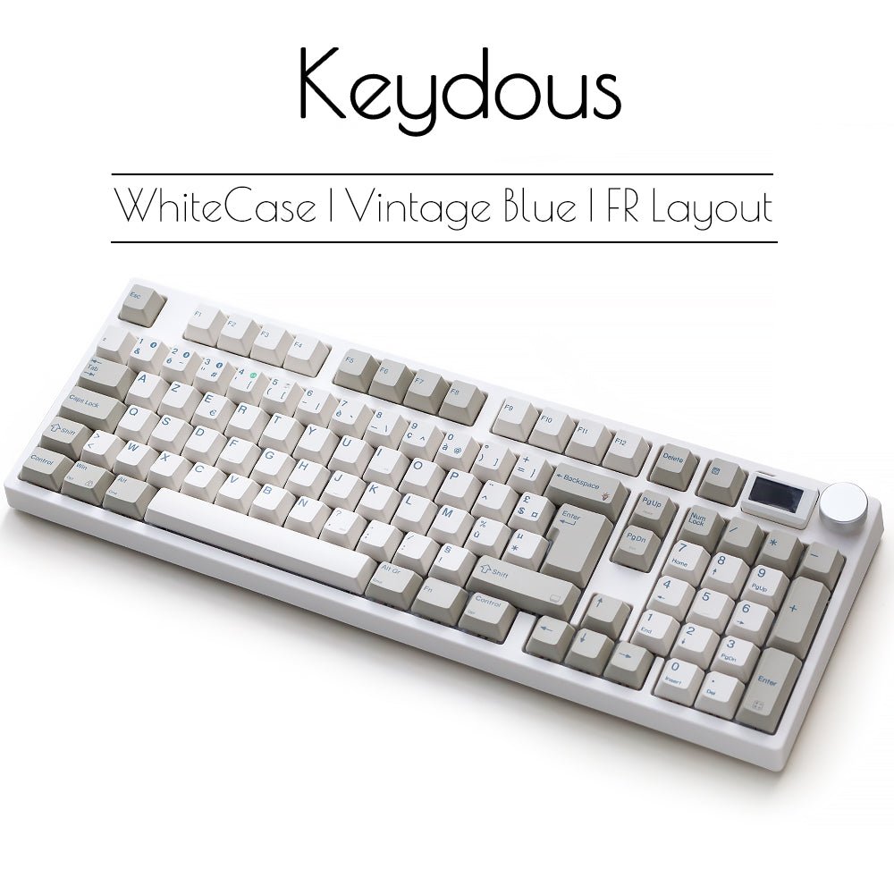 NJ98 Wireless Custom Mechanical Keyboard - ISO Europe Layout - Keydous